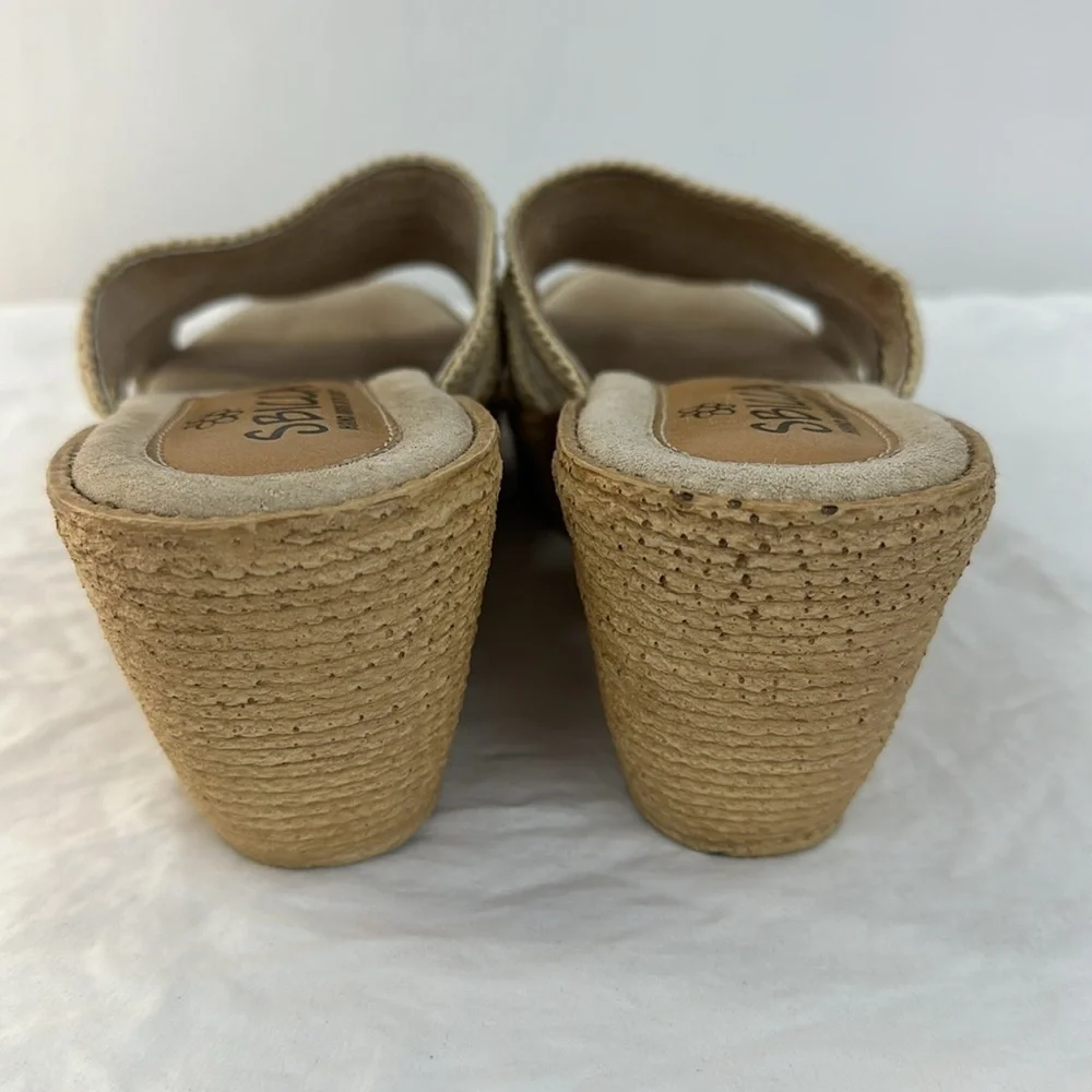 Sbicca Woven Jute Wedge Sandals